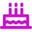 birthday cake icon