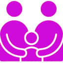 parents and kid icon