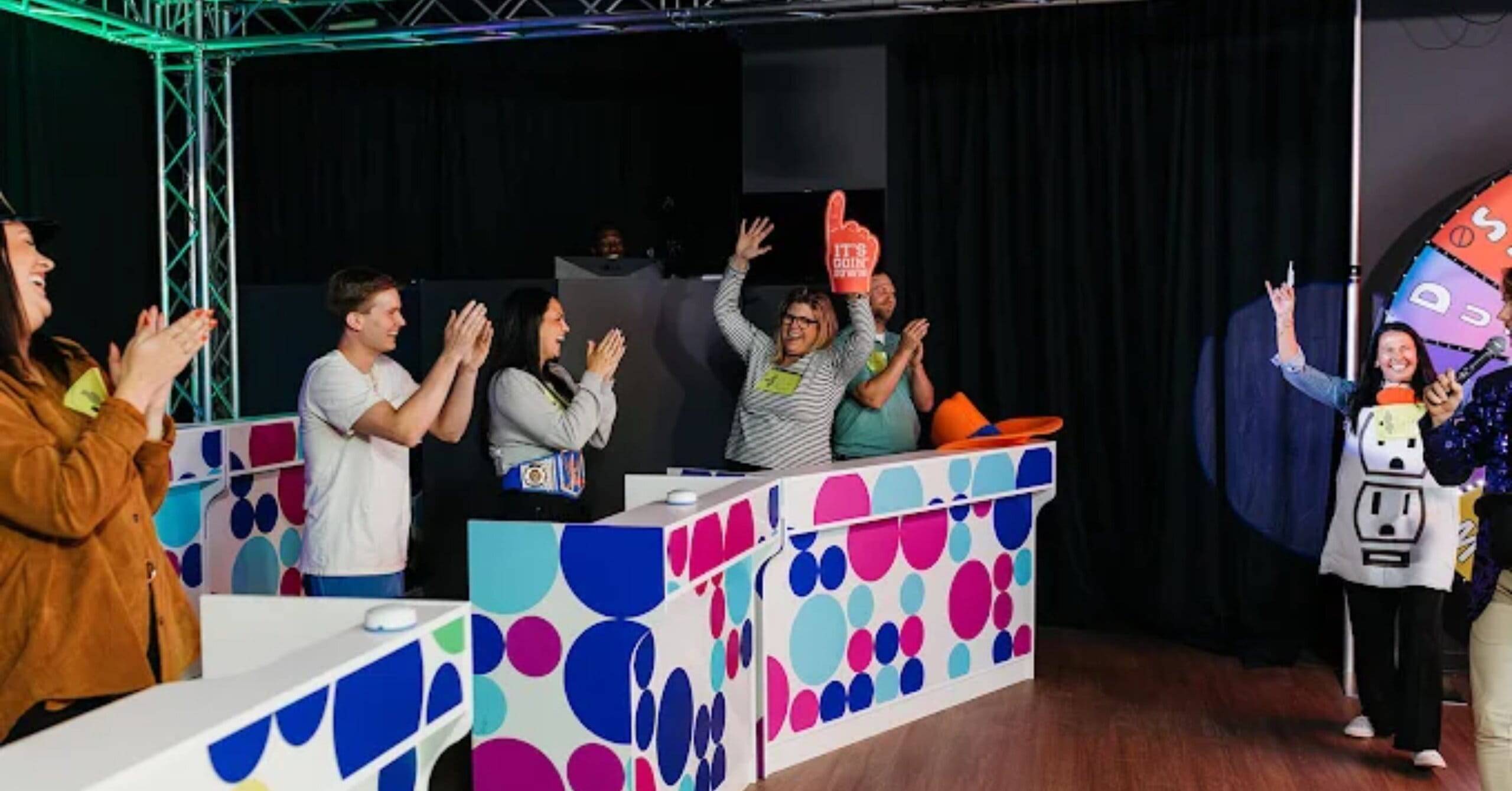 group activity in Roseville, MN at Game Show Studio