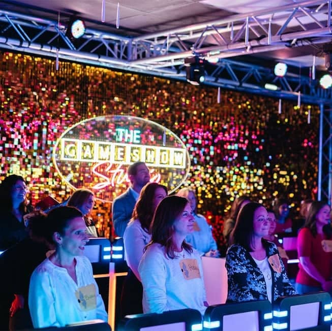 game show studio contestants