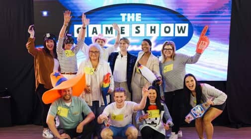 Game Show Studio contestants