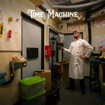 Time Machine by Red Door Escape Room