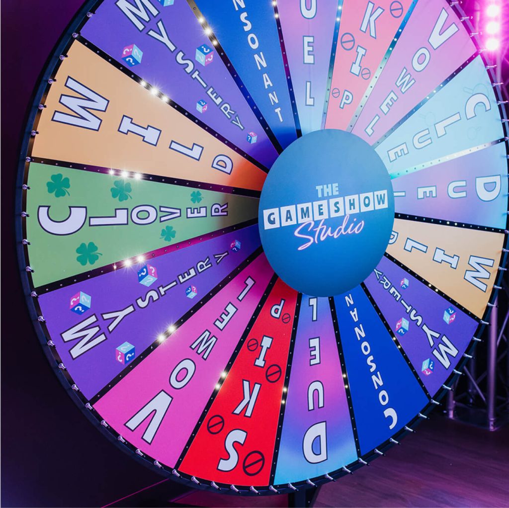 Game Show Studio Fortune wheel